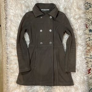 Athleta Switchback Fleece Double Breasted Coat